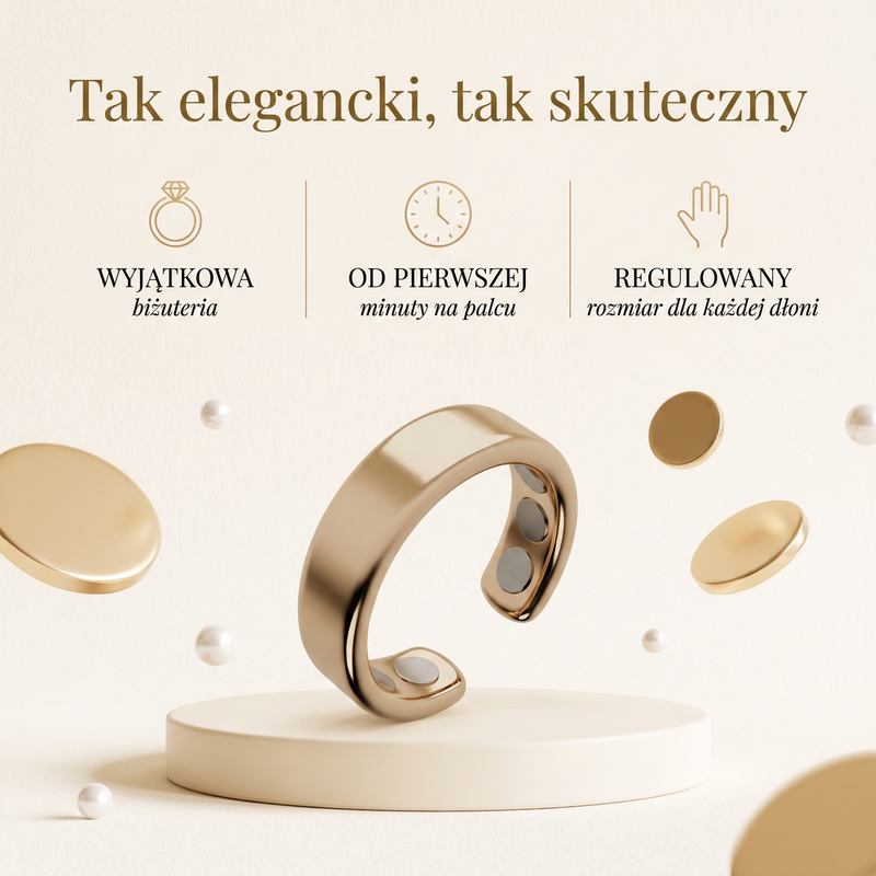 Tak elegancki, tak skuteczny — pierścionek Aurelia