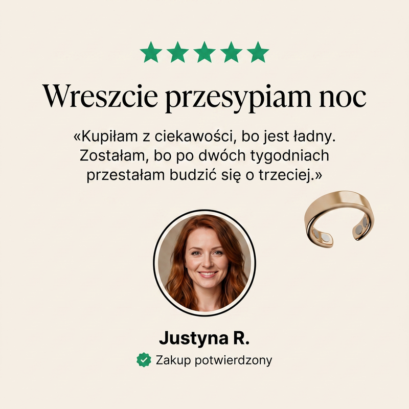 Opinia klientki — Wreszcie przesypiam noc